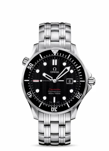 Omega Seamaster Diver 300M Quartz 41 Stainless Steel / Black / Bracelet 212.30.41.61.01.001 (21230416101001)